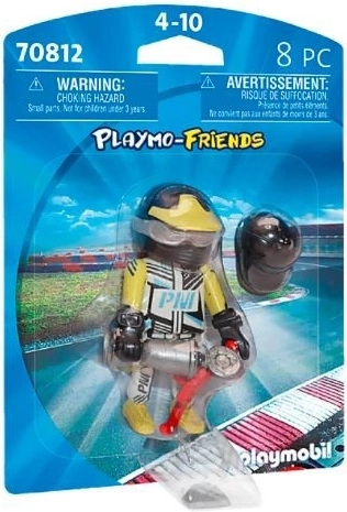 PLAYMOBIL Playmo-Friends sacīkšu braucējs 70812