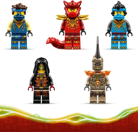 Five minifigures for epic stories