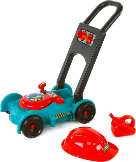 Bērnu dārza zāles pļāvējs ar efektiem