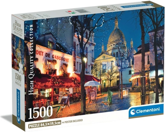 Puzzle 1500 pcs compact Paris Montmartre