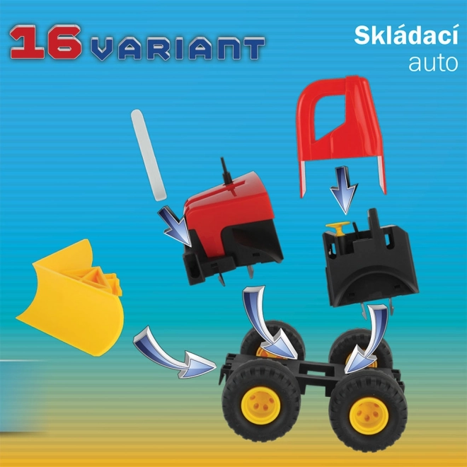 Saliekamā mašīnīte COMBI CAR 2