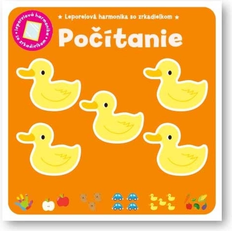 Harmonikas leporello ar spogulīti – skaitīšana
