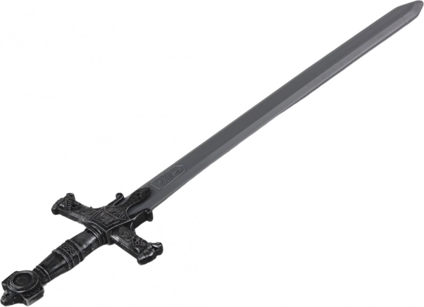 Plastmasas kara zobens ar rotātu rokturi un skaņām, 80 cm