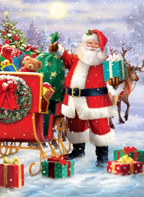 Santa’s Sleigh Puzzle 1000 Pieces