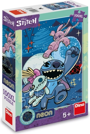Puzle Lilo & Stitch Neon 100 XXL gabaliņi