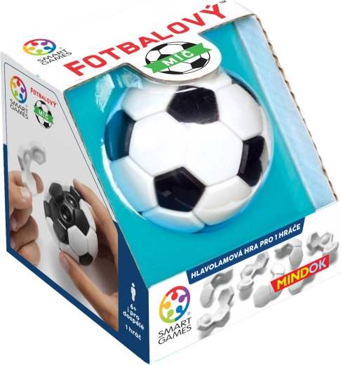 MINDOK Smart Games Soccer Ball – 3D Puzzle for One Player