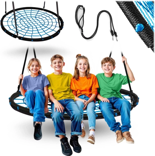 Piekaramās šūpoles “bocianī ligzda” 120 cm NEO-SPORT