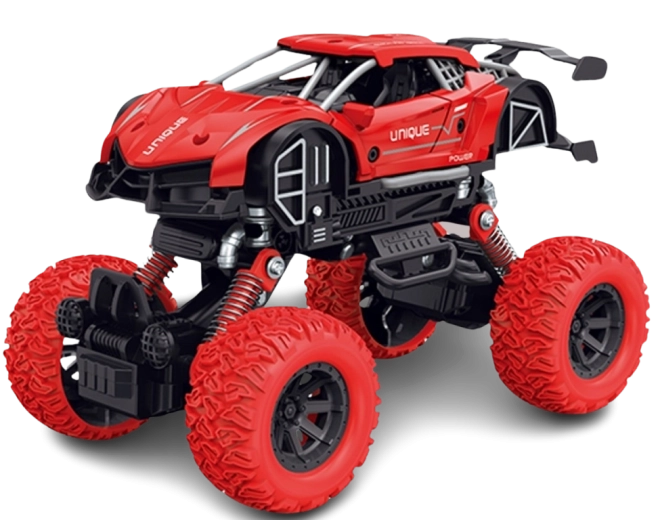 Monster truck 1:32 ar atvilkšanas mehānismu