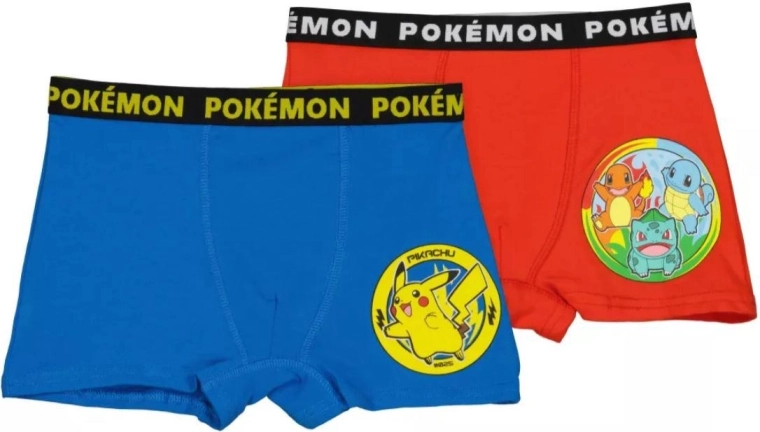 Pokémon Boys' Boxer Briefs Duopack