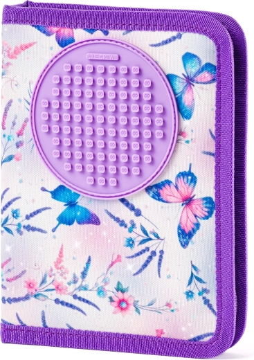 Pixie Crew school pencil case butterflies