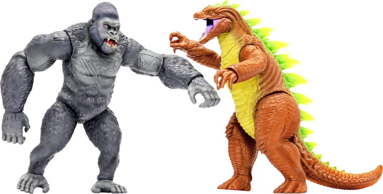 Primal Clash Boss vs. King Kaiju Monster Battle Figure Set 21 cm