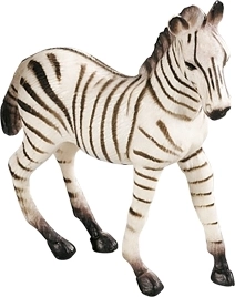 BALULU zebra figurine