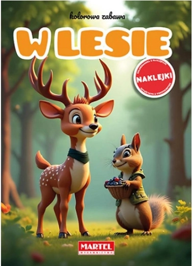 Colourful Fun in the Forest with Stickers