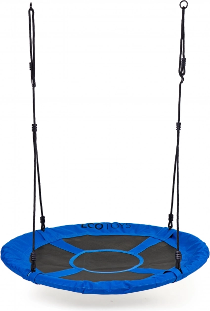 Dārza ligzdas šūpoles 100 cm zilas ECOTOYS