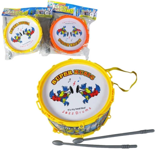 Wiky bērnu bungas ar vālītēm, 17 cm