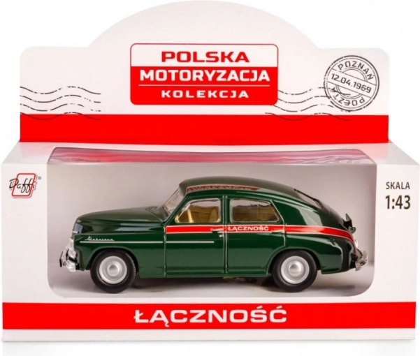 Warszawa M-20 Łączność car model 1:43 die-cast