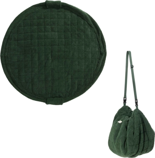 Play&Go noomad soft teddy evergreen spēļu paklājiņš un rotaļlietu maiss 3v1