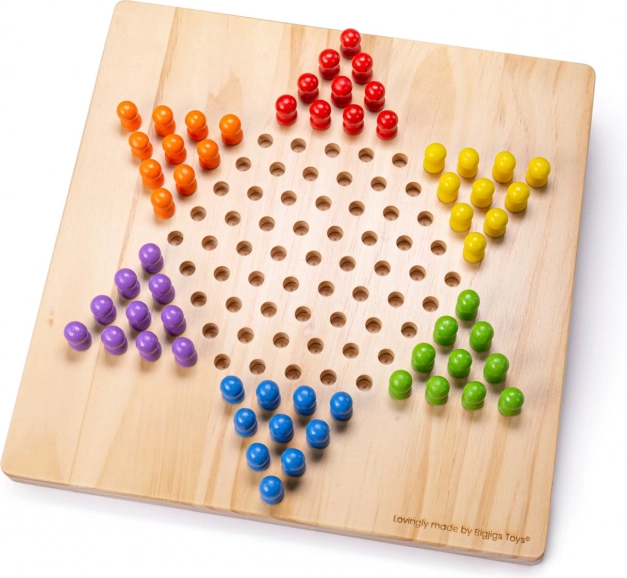 Koka halma BIGJIGS TOYS