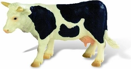 BULLYLAND govs Fanny, melnbalta figūriņa