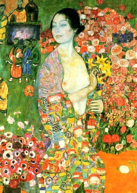 ENJOY puzle Gustavs Klimts: Dejotāja – 1000 gabaliņi