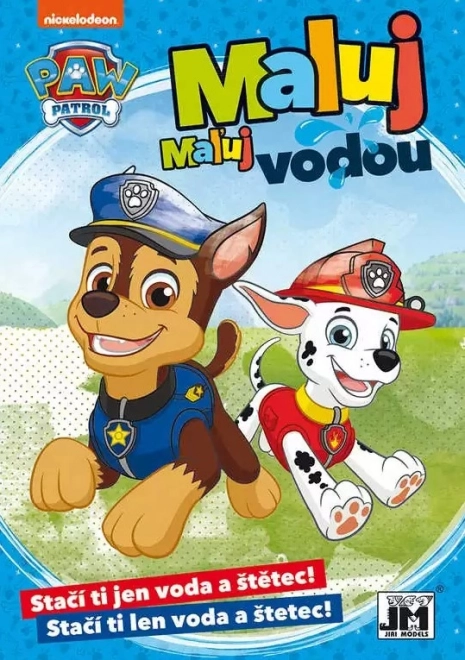 Gleznošana ar ūdeni A5 Paw Patrol