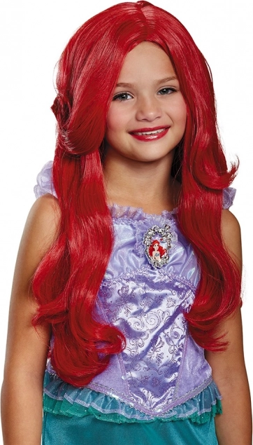 Bērnu princeses Arielas parūka