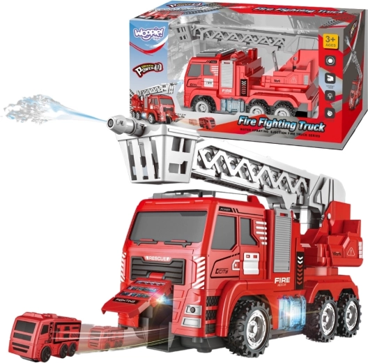 Interactive Fire Truck with Movable Ladder