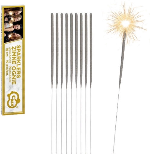 Ziemas brīnumsvecīte Special moments 16 cm – 1 gab.
