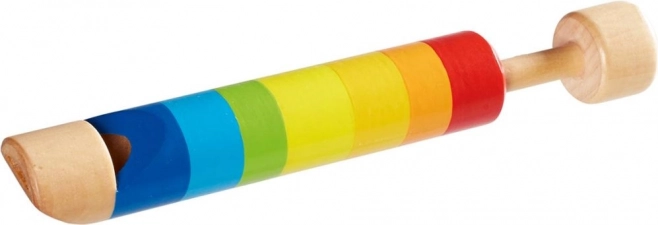 Varējflūte ar slīdni, varavīksnes krāsās