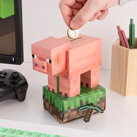 Minecraft Creative Piggy Bank Kit