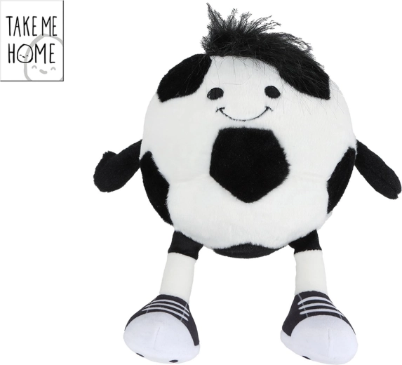 Plīša futbola bumba 25 cm Take Me Home