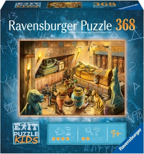 Bēgšanas mīkla bērniem Ēģipte 368 gabali RAVENSBURGER