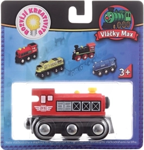 Maxim Steam Locomotive – Red