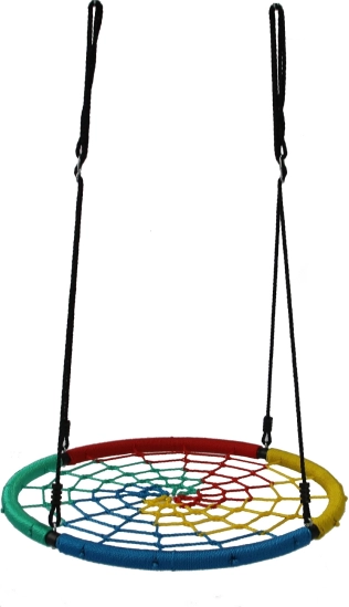 Šūpoles stārķa ligzda krāsaina