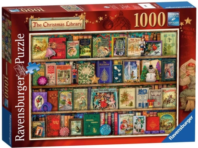 Ravensburger puzle Ziemassvētku bibliotēka 1000 gabalu