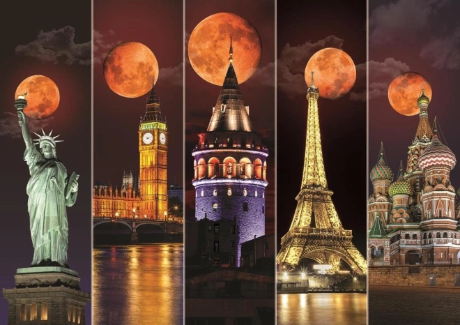 Puzle “Rudý měsíc” 1500 detaļas ART PUZZLE