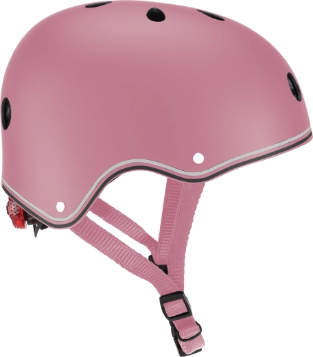 Globber kids’ helmet Primo XS/S with LED light – pink