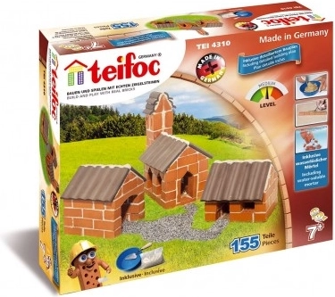 TEIFOC ciemata konstruktors – 155 detaļas