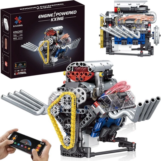 Mould King mini motora konstruktors (665 detaļas)