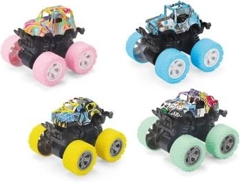 Off-road Car with Graffiti Design - 1 Piece
