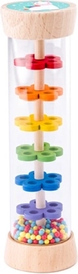 WOODYLAND Rainbow Rain Rattle