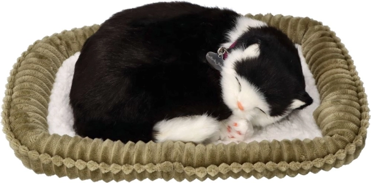 Adopt Me Breathing Black-and-White Kitten