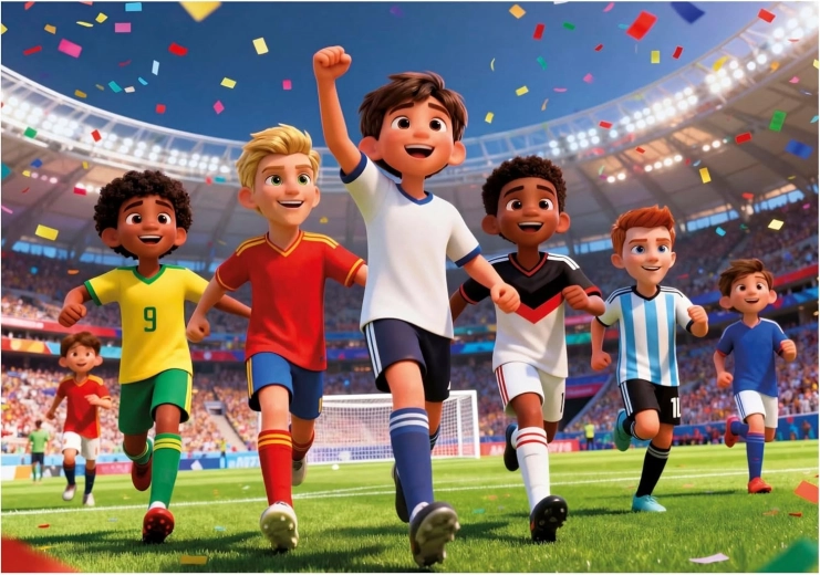 Educa puzle Futbola pasaule 300 gabali