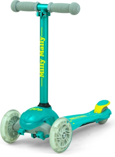 Bērnu trīsriteņu skrejritenis MILLY MALLY Zapp mint