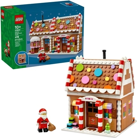 Lego Iconic Ziemassvētku piparkūku namiņš