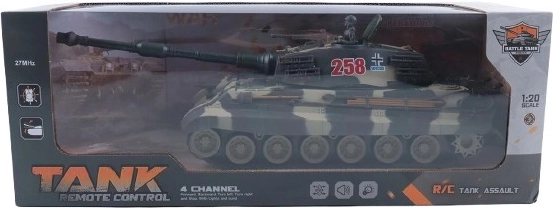 Tālvadības tanks ar gaismu un skaņu
