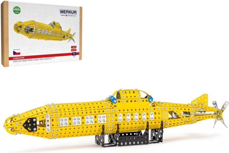 Merkur Construction Set Submarine 658 pieces