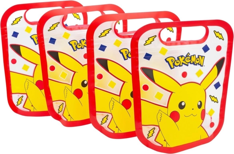 Set of resealable POKÉMON bags, 4 pcs