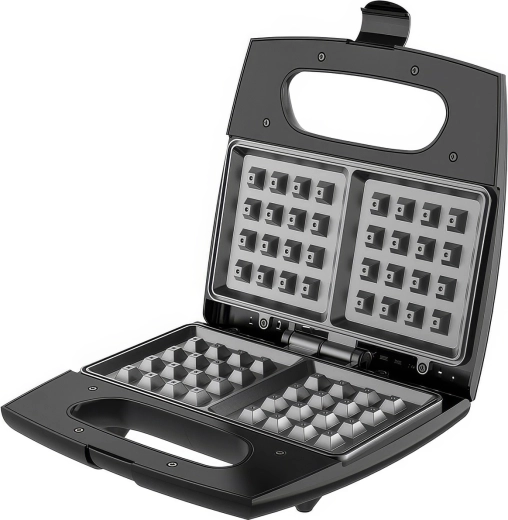 WinningStar Waffle Maker with Non-Stick Plates, 750 W