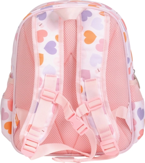 A Little Lovely Company children's nursery backpack with hearts